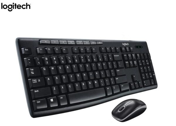Combo Logitech MK270 Wireless – Teclado + Mouse Ideal para Oficina (920-004432)