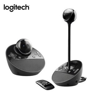 Cámara de videoconferencia Logitech BCC950 con micrófono y altavoz negro (960-000866)