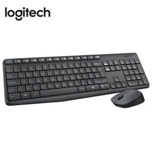 Combo Logitech MK235 Wireless – Confiabilidad Inalámbrica y Diseño Resistente (920-007901)