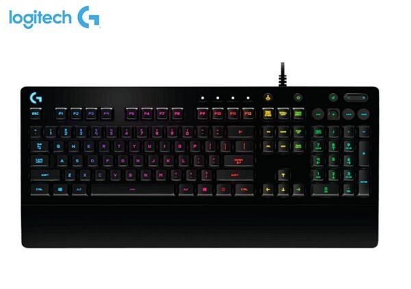 Teclado Gaming Logitech G213 Prodigy – RGB y Rendimiento para Gamers (920-008084)