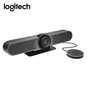 Cámara Logitech MeetUp con micrófono de expansión negro (960-001201)