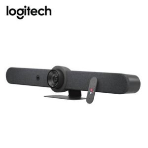 Barra de videoconferencia 4K Logitech Rally Bar para salas medianas USB grafito (960-001308)