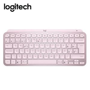 Teclado Logitech MX Keys Mini BT Rose – Compacto, Elegante y Retroiluminado (920-010478)