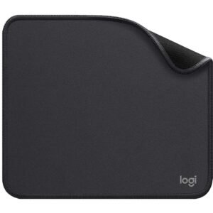Pad Mouse Logitech Antisalpicaduras 200x230mm Graphite – Diseño Elegante y Compacto (956-000035)