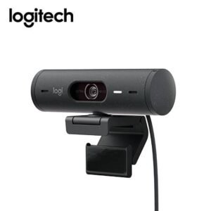 Cámara web Full HD 1080p Logitech Brio 505 con enfoque automático grafito (960-001515)