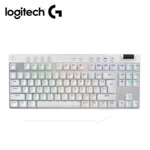 Teclado Logitech PRO X TKL USB – Inalámbrico Compacto para Competencias (920-012143)