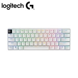 Teclado Logitech PRO X 60 BT Óptico – RGB y Autonomía de 65 Hrs White (920-011921)