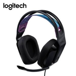 Audífonos Gamer Logitech G335 con Micrófono, Alámbricos 3.5 mm, Negro (981-000977)-P
