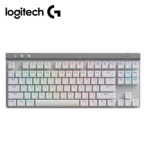 Teclado Logitech G515 TKL Lightspeed – RGB Inalámbrico con Tecnología BT White (920-012535)