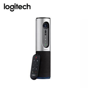 Cámara de videoconferencia Logitech Connect negro/plateado (960-001038)