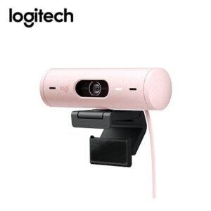 Cámara web Full HD 1080p Logitech Brio 500 USB-C rosa (960-001418)