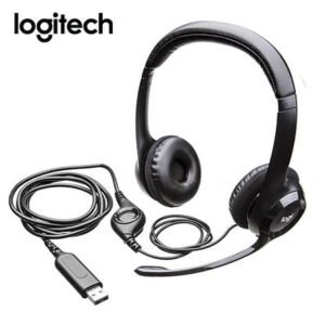 Audífonos USB Logitech H390 con Micrófono y Cancelación de Ruido, Negro (981-000014)-P