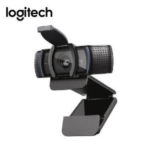Cámara web Full HD Logitech C920e con tapa de privacidad negro (960-001401)